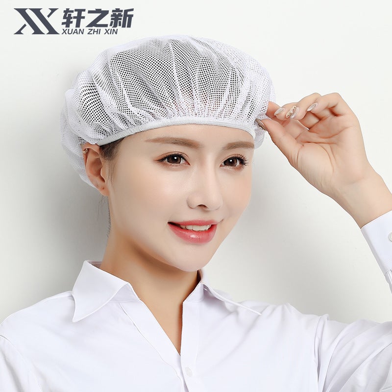 Xuan'S New Chef Hat Women'S Kitchen Anti-Hair Workshop Work Hat Kitchen Factory Canteen Catering - Image 1